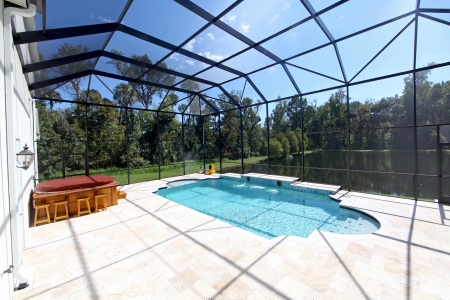 Pool Cage Cleaning